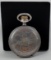 Sterling Silver Gold Ladies 0 Size Pocket Watch