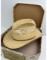 Bailey U-rollit Straw Cowboy Hat In Box Size 7 1/2