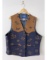 Pendleton Pictograph Pattern Wool Vest Size 46