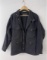 Filson Mackinaw Black Wool Cruiser Coat Usa Size M