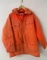 Woolrich Usa Hunter Orange Long Jacket Size 46