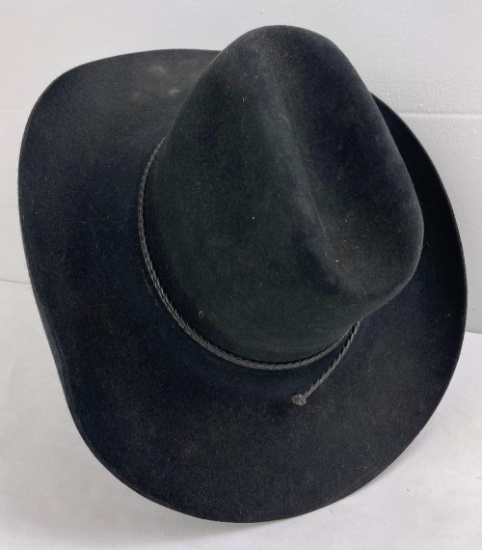 Vintage John B Stetson 4x Beaver Cowboy Hat Size 7