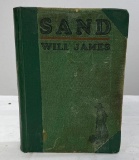 Will James Book Sand 1929 1st Edition