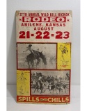 27th Annual Wild Bill Hickok Rodeo Poster - Kansas