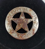 Idaho Deputy Sheriff Star Police Badge Benewah