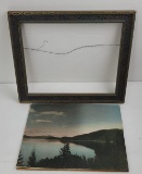 Antique Hand Tinted Sand Point Idaho Photo Himes