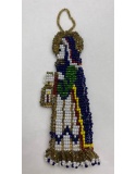 Montana Blackfoot Indian Beaded Virgin Mary