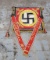 Ww2 Nazi Ss Parade Banner Military Reproduction