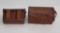 Reproduction Pair Of Ww2 Cartridge Boxes Japanese