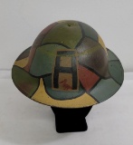 Painted Doughboy First Army Ww1 Helmet