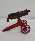 Anti Aircraft Machine Gun Toy Grey Iron Casting
