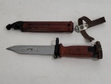 Cold War Russian Ak47 Bayonet Bakelite