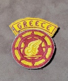 Original Ww2 Army Transport Command Patch Greece