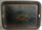 American Abolition 1860's Tole Painted Tray