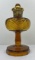 Amber Aladdin Washington Drape Kerosene Lamp