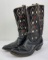 1950's Acme Diamond Inlaid Cowboy Boots