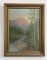 Painting Of Utah 1930's Oil On Board