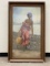 Antique African Slave Painting Saloon Nude