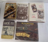 Lot Of 5 Firearms Books Winchester Hunting