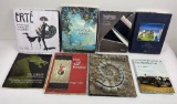 Lot Of 8 Art History Books Erte Maxfield Parrish