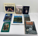 Lot Of Natural History Books Montana Yellowstone