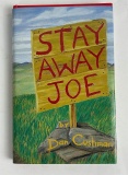 Stay Away Joe Montana Cushman Signed