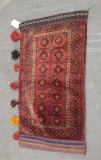 Fine Turkmen Uzbek Fringed Flat Bag