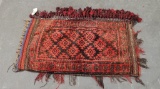 Fine Turkmen Uzbek Fringed Flat Bag