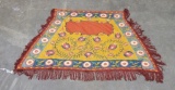 Wonderful Uzbek Suzani Wedding Dowry Blanket Lakai