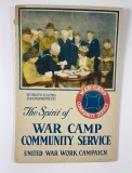 Ww1 The Spirit Of War Camp Service Poster