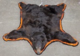 Large Montana Taxidermy Black Bear Rug