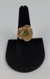 Phenomenal 15ct Andalusite 14k Yellow Gold Ring