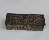 Antique European Sterling Silver Trinket Box