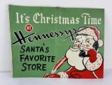 Hennessys Butte Montana Christmas Sign Santa