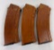 3 Russian Bakelite Ak47 Magazines