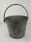 Ww2 Us Army Quartermaster Galvanized Bucket