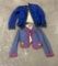 Pair Of Kids Childs Zuouve Militia Uniform Jacket