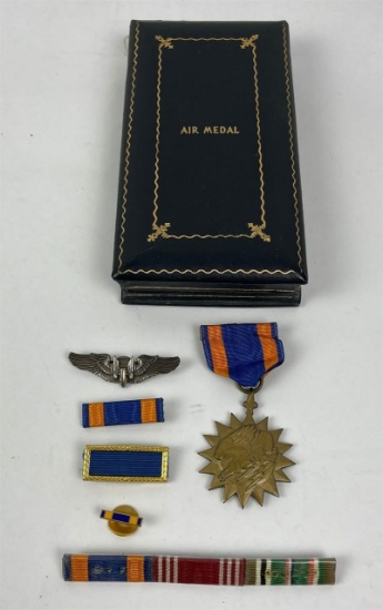 Ww2 Tom Ford Air Medal Lot Montana