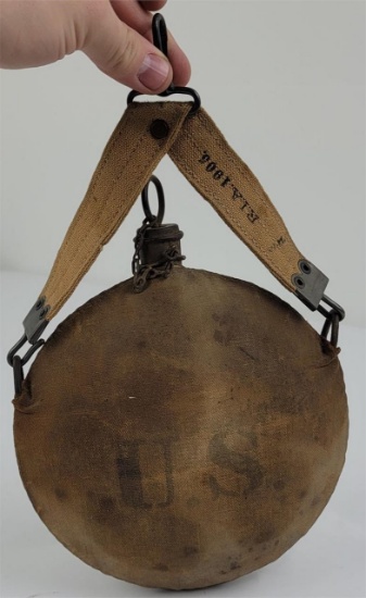 Indian Wars Us Cavalry Canteen And Strap