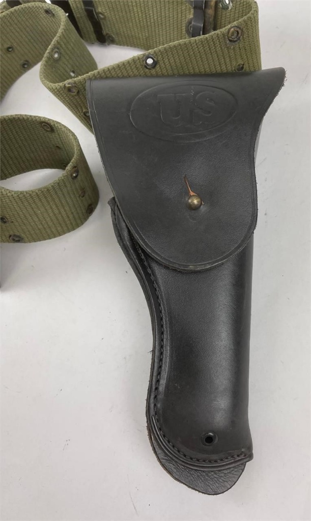Vietnam War Colt 1911 Holster Belt And Mag Pouch | Guns & Military  Artifacts Militaria Vietnam War Collectibles | Online Auctions | Proxibid