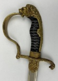 Ww1 Imperial German Presentation Lion Head Sword