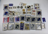 Large Lot Of Us Military Di Pins And Wings