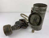 Ww2 Nazi German Gas Mask And Can