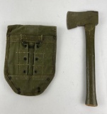 Ww2 Us Army Hatchet And Belt Pouch