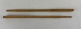 2 German K98k Mauser Chamber Cleaning Rods