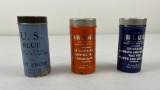 Lot Of 3 Us Army Mountain Division Ww2 Ski Wax