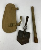 British Entrenching Tool Ww2 Pick Shovel Handle