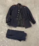 Ww1 French Musicians Uniform Coat And Pants