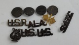 Lot Of Ww1 Assorted Us Army Insignia