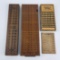 Lot Of Antique Bezique Boards